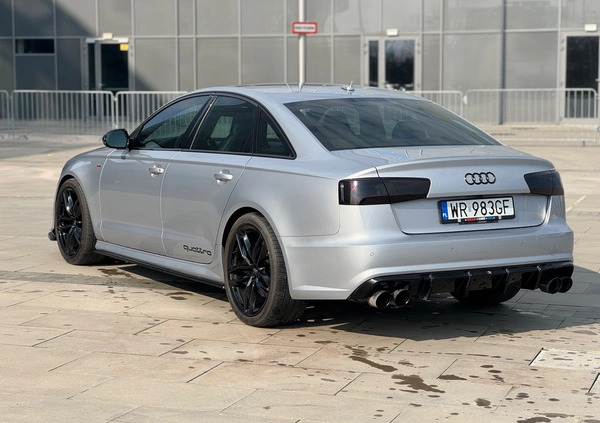 Audi A6 cena 140000 przebieg: 155600, rok produkcji 2016 z Radom małe 232